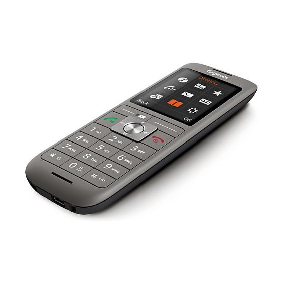Telefon VoIP Gigaset CL660HX / S30852-H2862-R101 / DECT / GAP / CAT-iq 2.0 / Ekran TFT 2.4" / HD Voice / 400 Kontakte / Hands-Free / Jack 2.5 mm – Antracit - 10