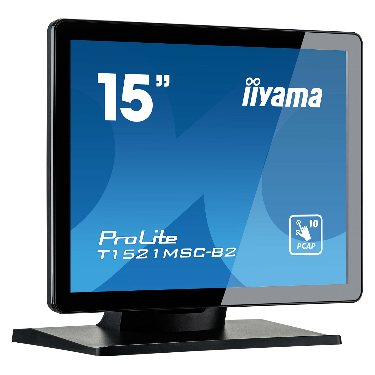 Monitor IIYAMA T1521MSC-B2 / 15″ / XGA TN LED Touch / 8ms / USB Port + VGA + HDMI - Zezë - 3