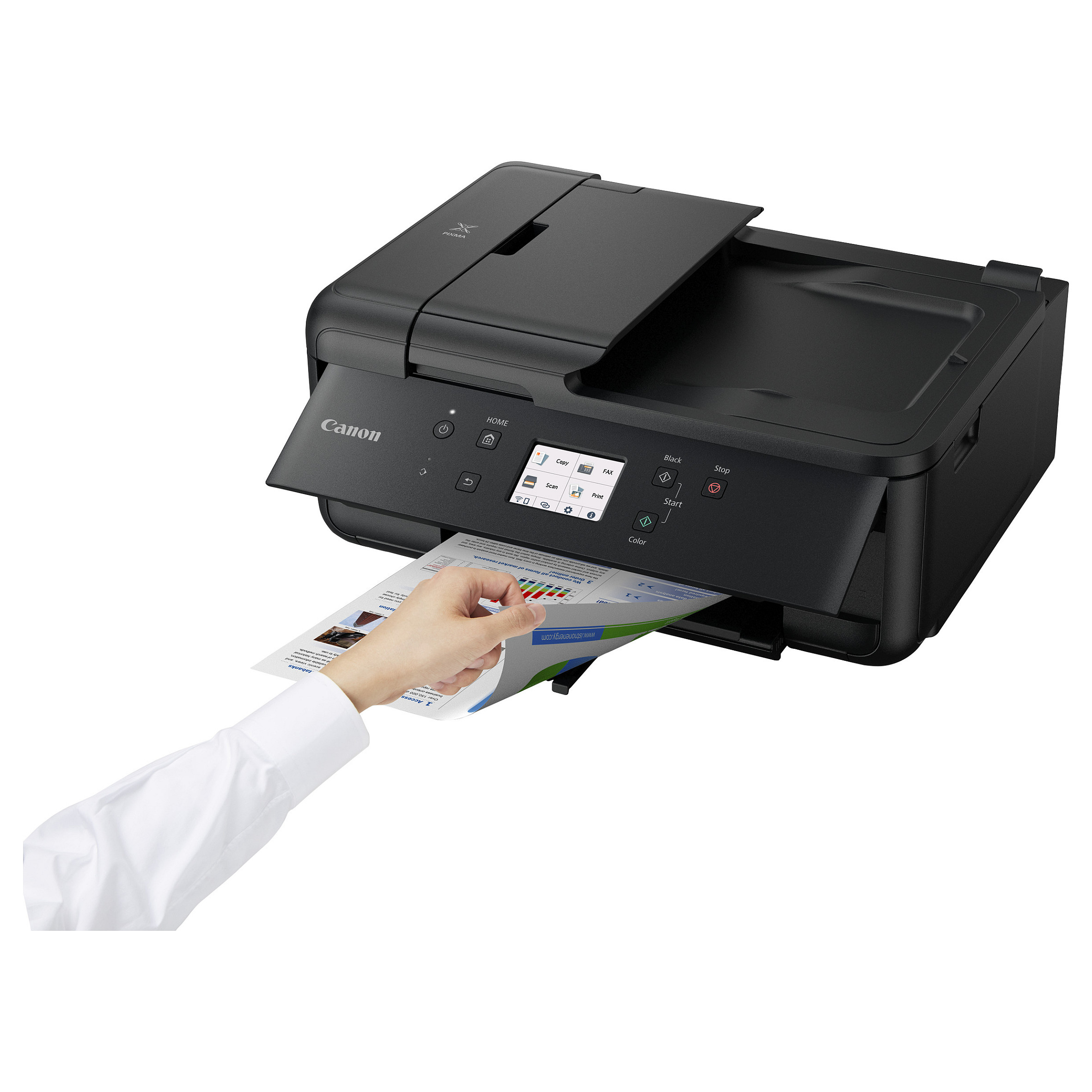 Printer Multifunksional T Canon PIXMA TR7650 WIFI 4in1 / 15ppm- Zezë - 10