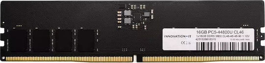 RAM Memorie DDR5 Innovation IT / 16GB / DIMM / 6000MHz / CL48 / 1.10V - 3