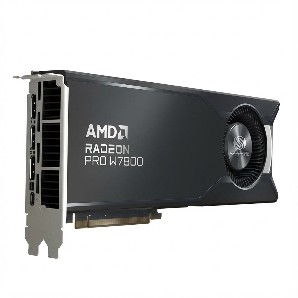 Kartelë Grafike AMD Radeon Pro W7800 / 48GB GDDR6 / Sapphire Lite - 1