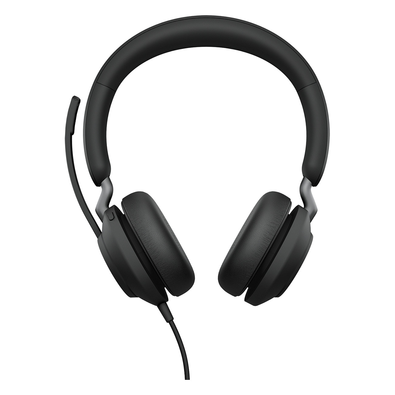 Kufje me kabllo Jabra Evolve2 40 SE / USB-C / USB-A / Business Headset / 3 Mikrofona – e Zezë