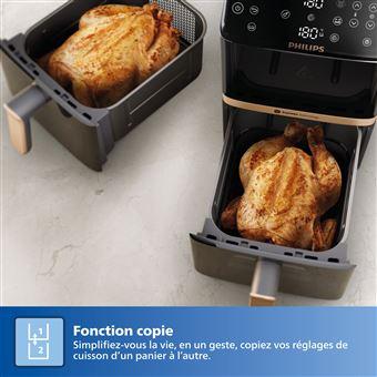 Fryer Philips 4000 Series NA462/70, 10L, 2×5L, 2 Kosha, RapidAir - Zezë - 3