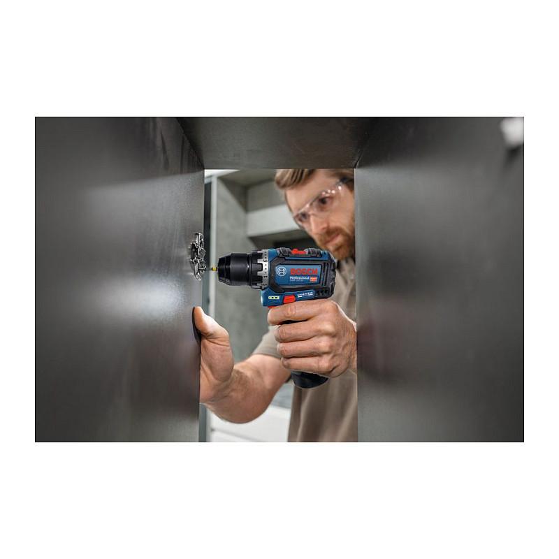 Shpuese Bosch GSR 12V-32 Professional, 12V, 32Nm, 0–475/1800rpm, Mandrinë 10mm - Blu/Zezë - 3