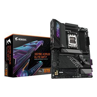 Pllakë Amë Gigabyte X870E AORUS ELITE WIFI7, AM5, X870E, DDR5, ATX, HDMI, 2.5GbE LAN, Wi-Fi 7 - Zezë