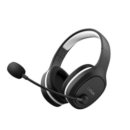 Kufje Gaming Trust GXT 391 Thian / Wireless + Wired / 5.8GHz + 3.5mm / Over-Ear / 40mm Drivers – Zezë