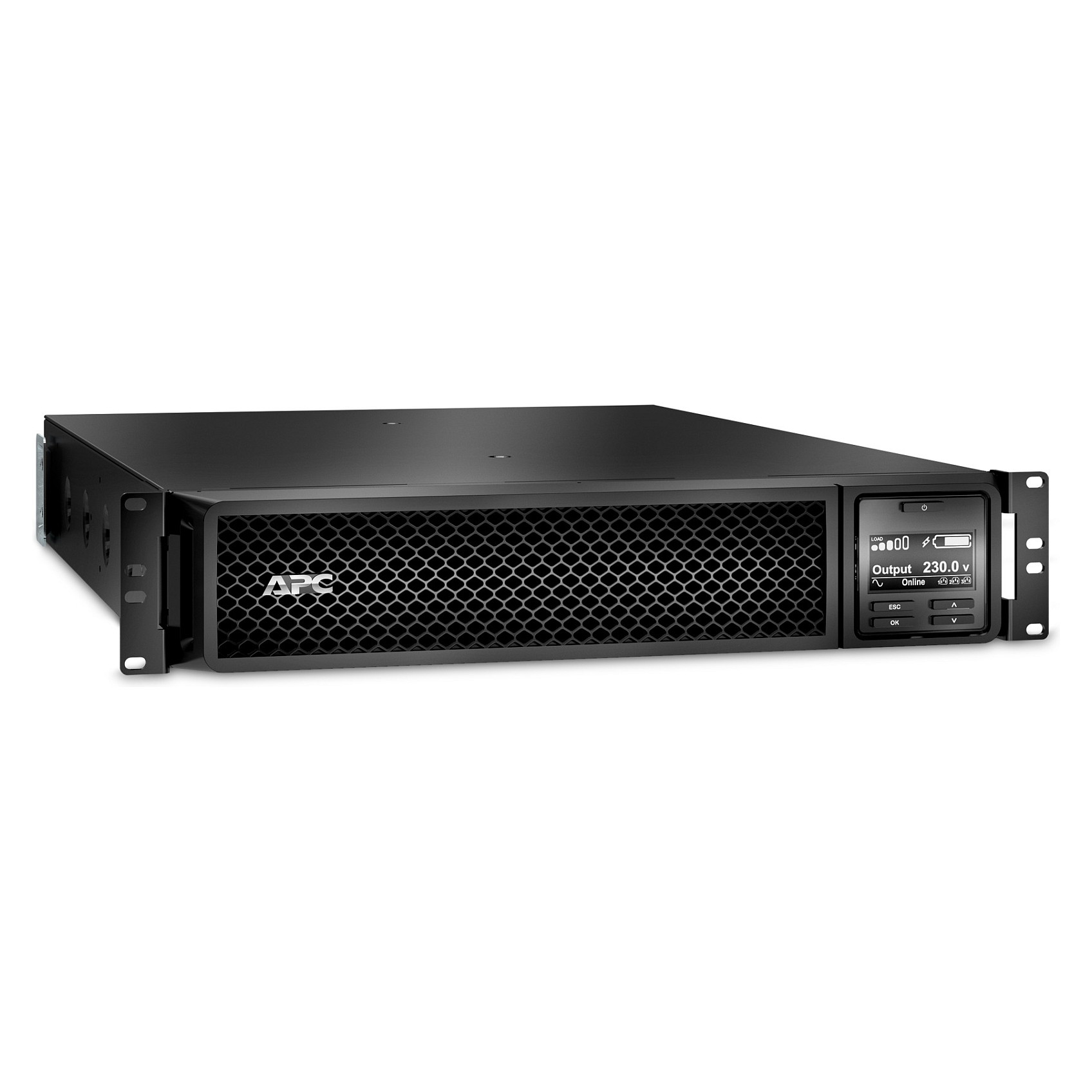 APC Smart-UPS SRT3000RMXLI – 3000VA 2700W Online Double Conversion Rack UPS 3U with LCD & SNMP for Servers - 1
