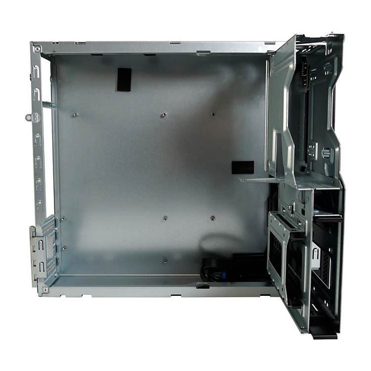 Kasë PC LC-Power LC-1406MB-TFX-ON / Micro Tower / Micro-ATX + Mini-ITX / 80mm Fan Support / 2.5"/3.5" HDD / TFX PSU - Zezë - 13