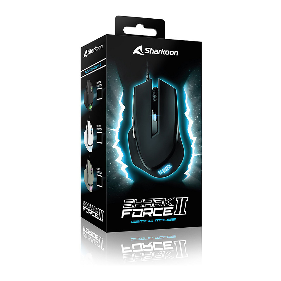 Maus Gaming Sharkoon SHARK Force II – Zezë - 4