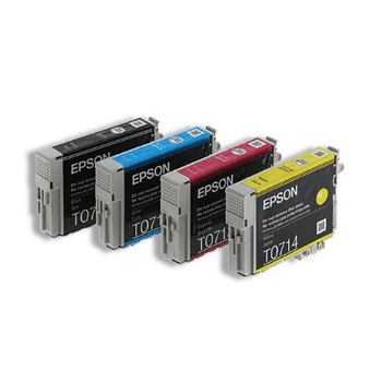 INK Epson T0715 / C13T07154012 / 4 x 5.5ml – Shumëngjyrësh - 2