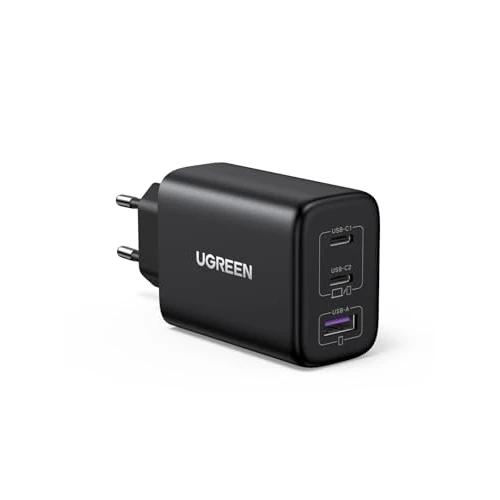 Adapter UGREEN CD275 / 65W / 2x USB-C / USB-A / GaN / PD 3.0 / PPS / QC 4.0+ - Zezë