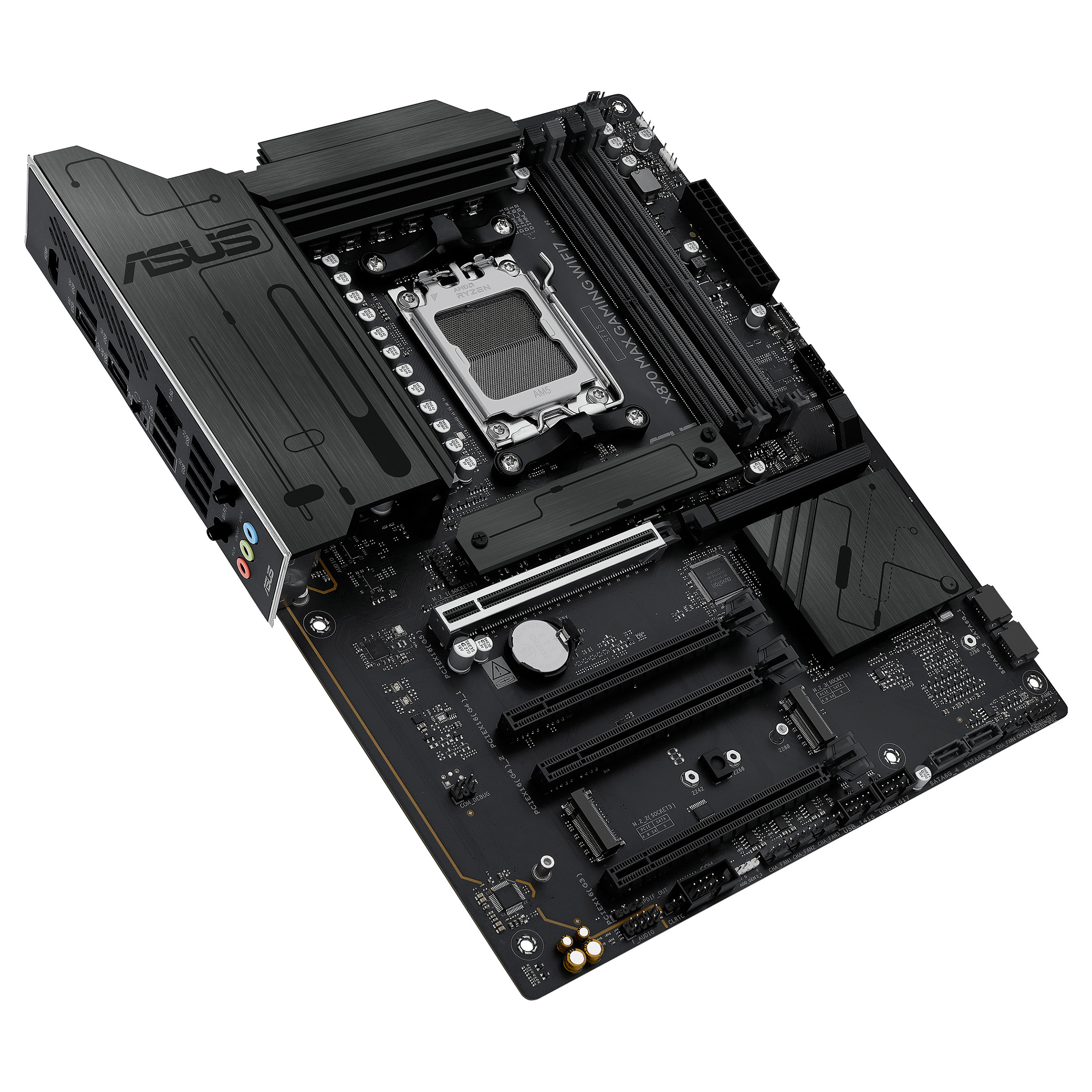 Pllakë Amë AMD AM5 ASUS X870 MAX GAMING WIFI7 / DDR5 / ATX / HDMI - 8