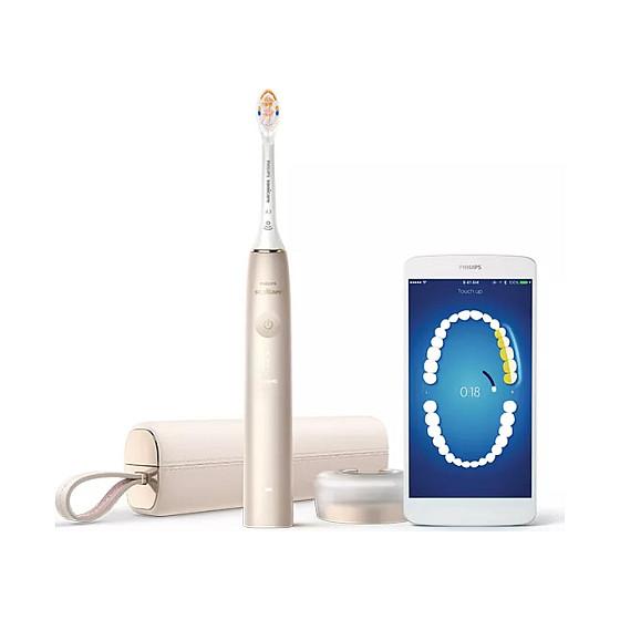 Furçë dhëmbësh elektrike Philips Sonicare Prestige 9900 HX9992/11 / SenseIQ / 5 Modalitete / 3 Intensitete / Pressure Sensor / Bluetooth / A3 Premium All-in-One – Gold - 2