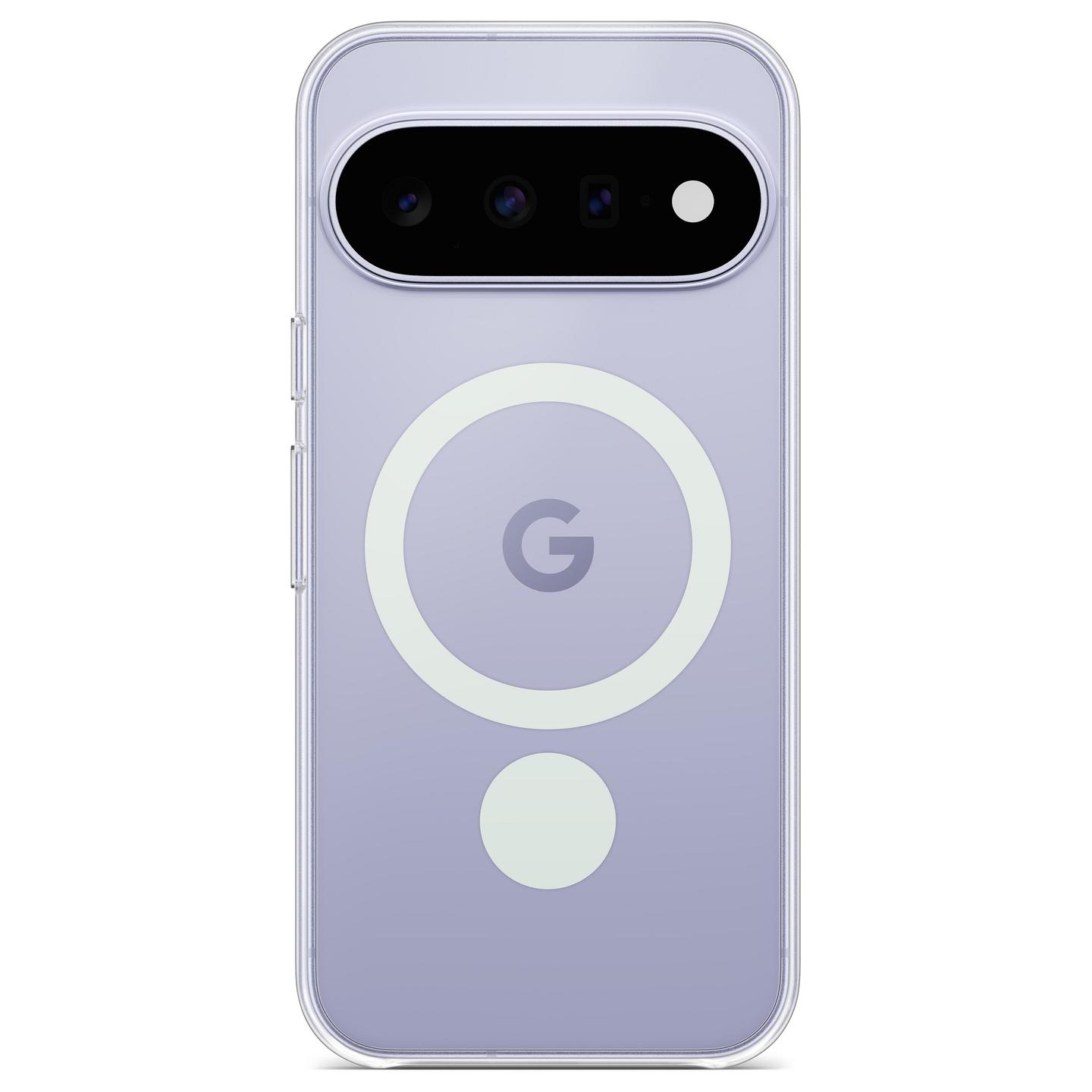 Aksesorë për telefon Google GA11713-WW / PixelSnap Clear Case / Pixel 11 / TPU + Polikarbonat / Qi2 / Magnetic - Transparente