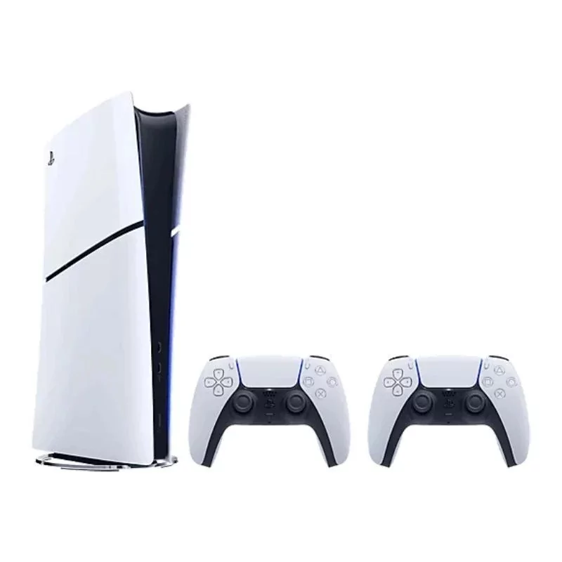 Konsolë Sony PlayStation 5 Slim Digital Edition / 825GB / 2 Controllers - Bardhë - 1