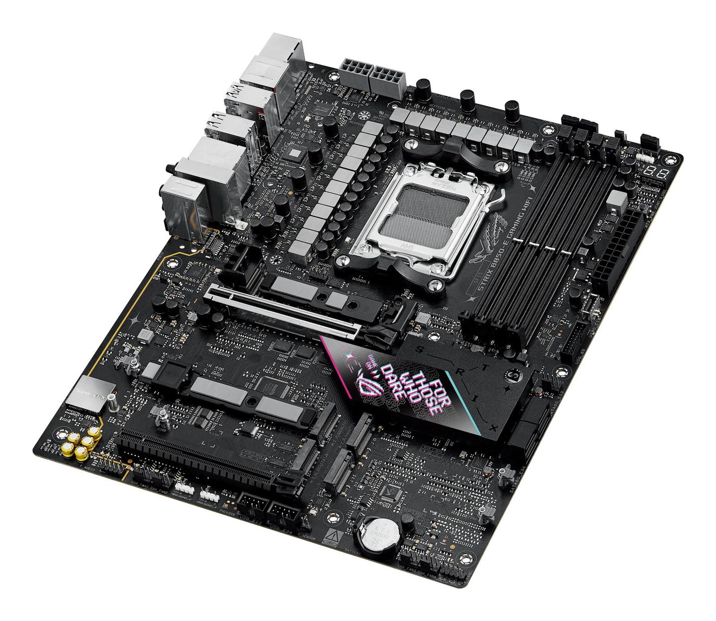 Pllakë Amë ASUS ROG Strix B850-E Gaming WIFI / AMD B850 / AM5 / ATX / DDR5 / PCIe 5.0 / Wi-Fi 7 / 5GbE  - 1