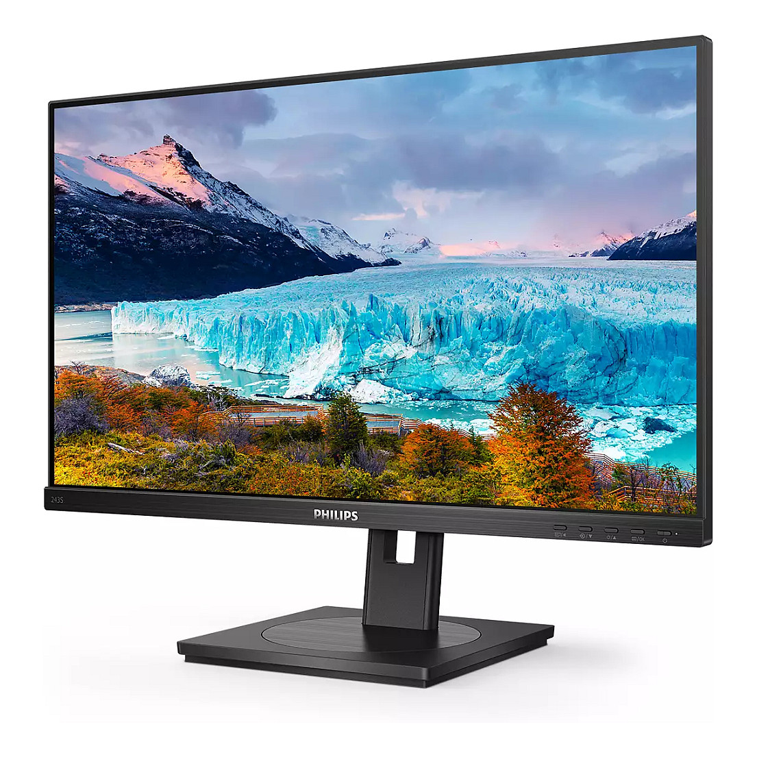 Monitor Philips 243S1 / 23.8″ / Full HD IPS LCD / 75Hz / 4ms / USB + HDMI + DP + USB-C - Zezë - 4