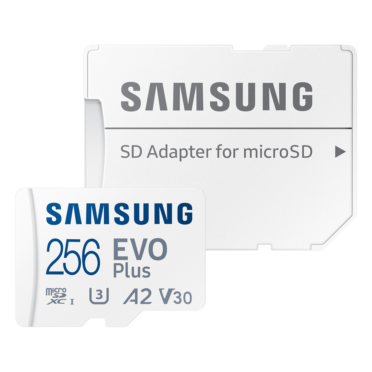Kartë Memorie SD 256GB Samsung EVO PLUS microSDXC UHS-I U3 përfshirë adapterin SD - 4