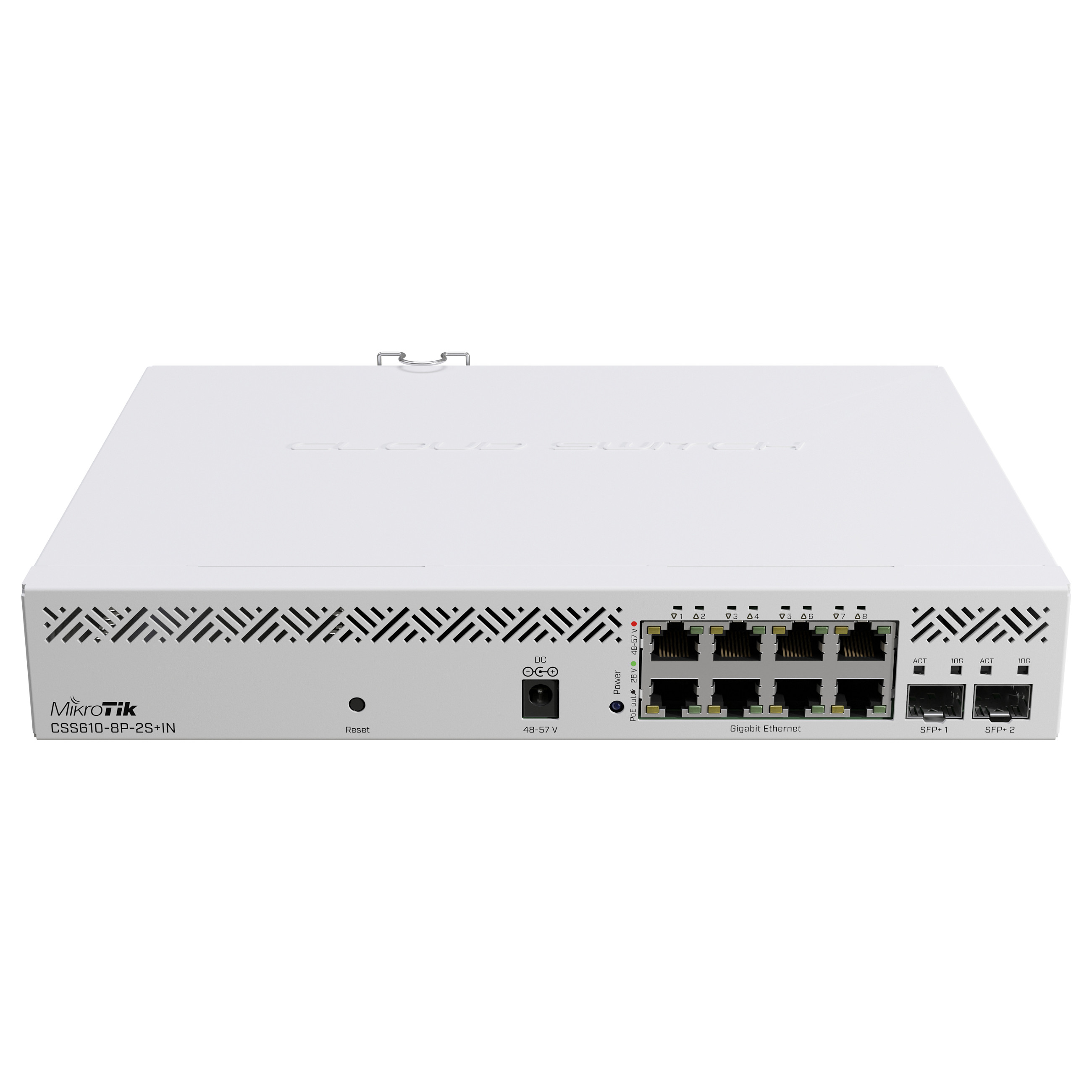 MikroTik CSS610-8P-2S+IN Cloud Smart Switch 8-Port Gigabit PoE+ 2x SFP+ 140W - 2