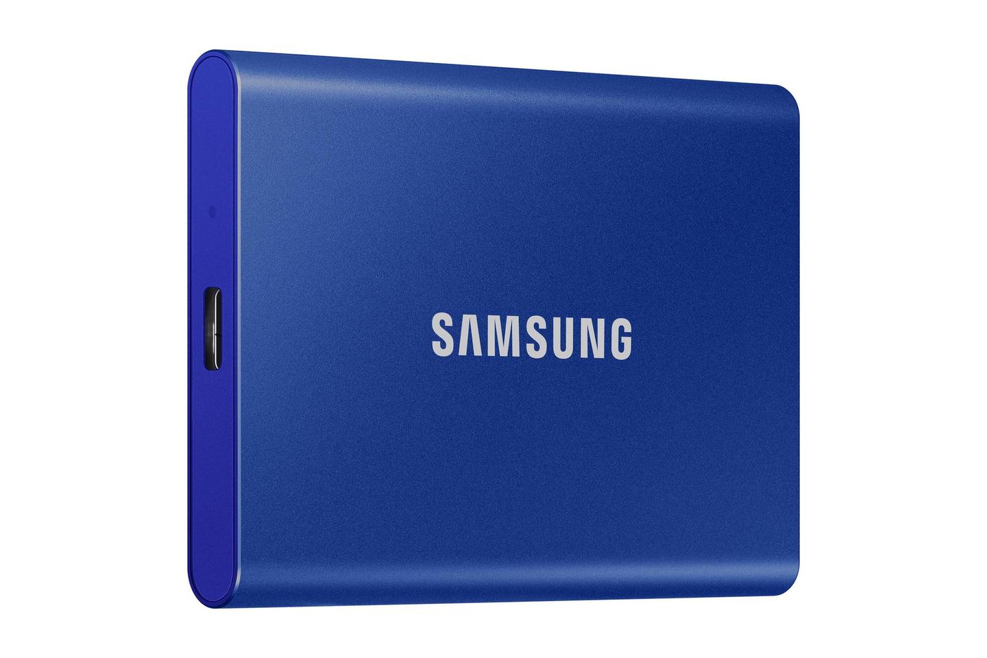 SSD e Jashtme Samsung T7 / 1TB / USB 3.2 Gen 2 / 1050MB/s Read / 1000MB/s Write – Blu - 2