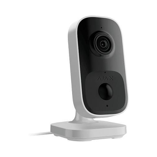Kamerë Sigurie IP CCTV Ajax IndoorCam, 4MP, 2.8mm, AI, PIR, IR 8m, Wi-Fi, HDR - Bardhë