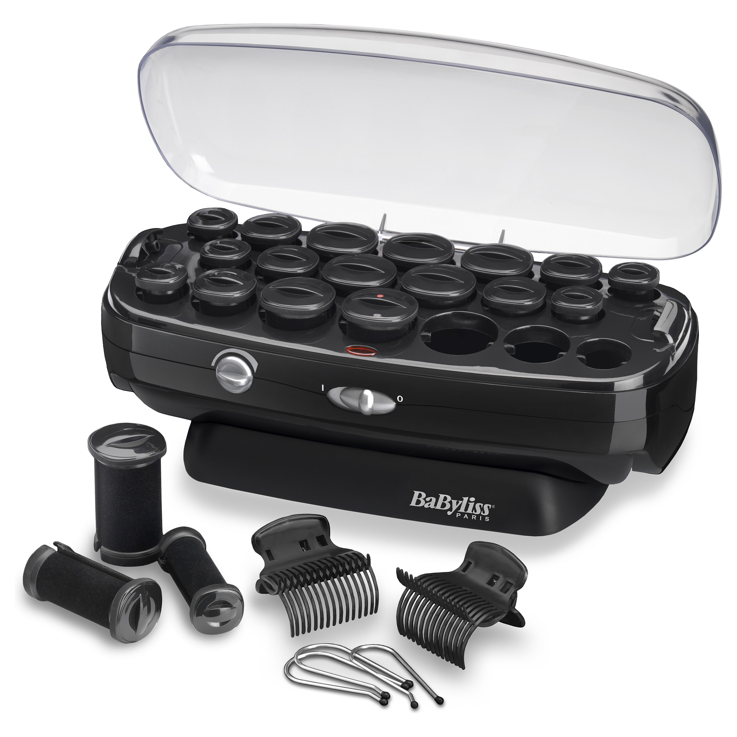Stiluese për flokë BaByliss RS035E / 20 Role / 19–32 mm / 90–140°C / 50 W – Zezë