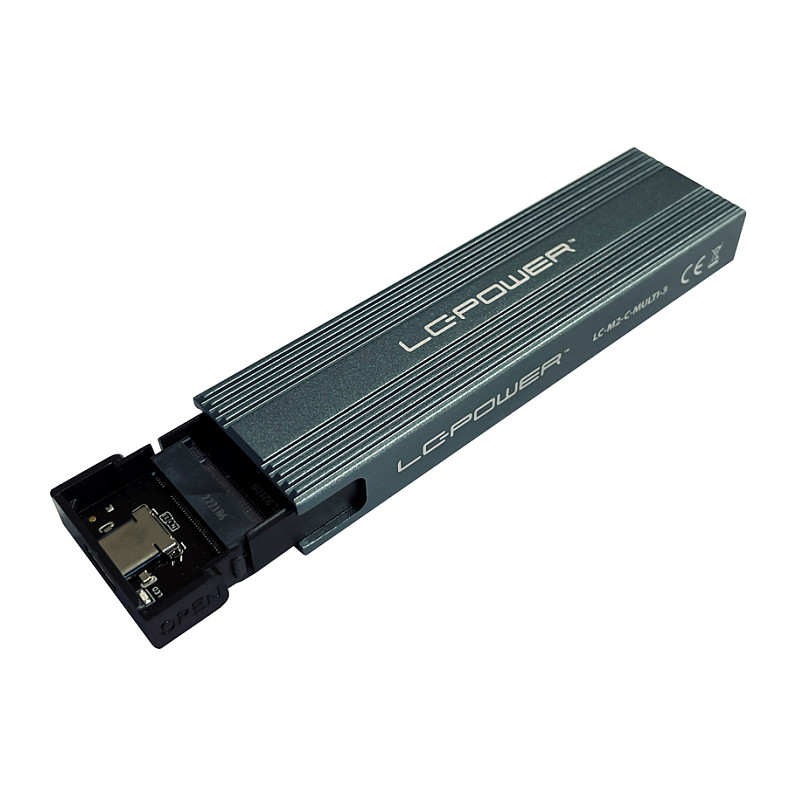 SSD M.2 LC-M2-C-MULTI-3 LC-Power USB3.2 M.2 (NVMe & SATA) - 4