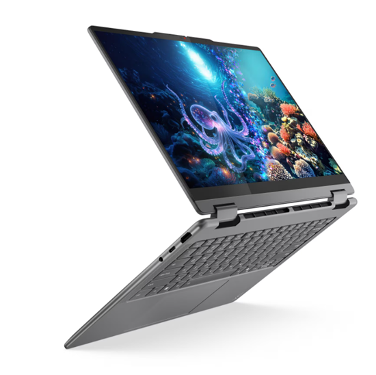 Laptop Lenovo NB Yoga 7 2in1 14ILL10 / Ultra 5 226V / 16GB LPDDR5x / 512GB / 14' WUXGA OLED 60Hz Multi touch / Intel Arc Graphics 130V - Gri - 6
