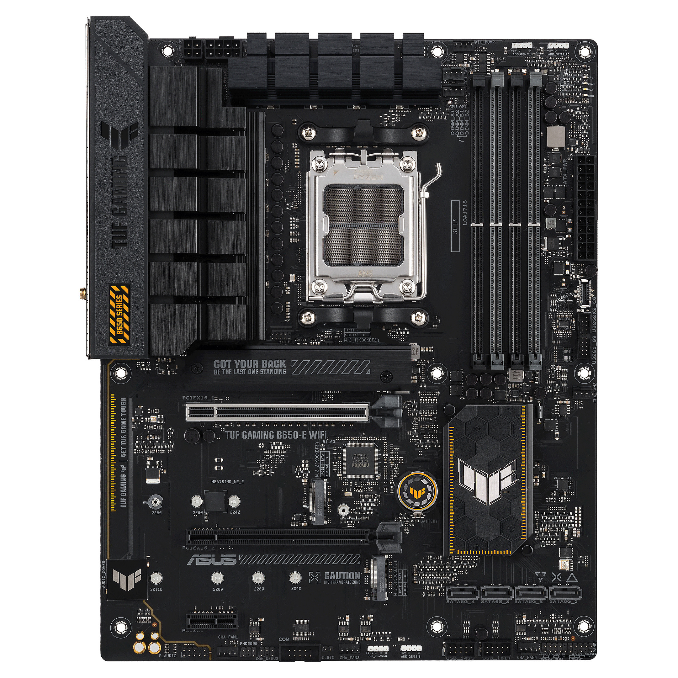 Pllakë Amë ASUS TUF GAMING B650-E WIFI DDR5 ATX - 2