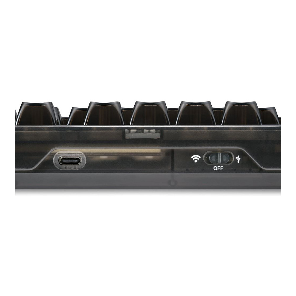 Tastierë Gaming Sharkoon Crystal Shark Wired & Wireless / QWERTZ – Zezë - 5