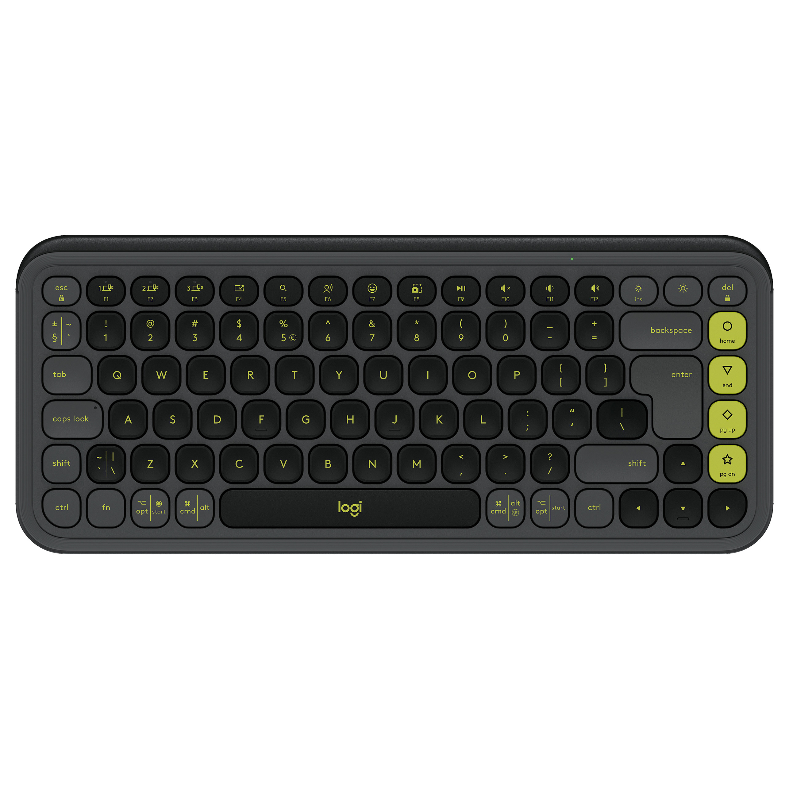 Tastierë pa Kabllo Logitech POP Keys / Wireless + Bluetooth / QWERTY - Grafit - 1