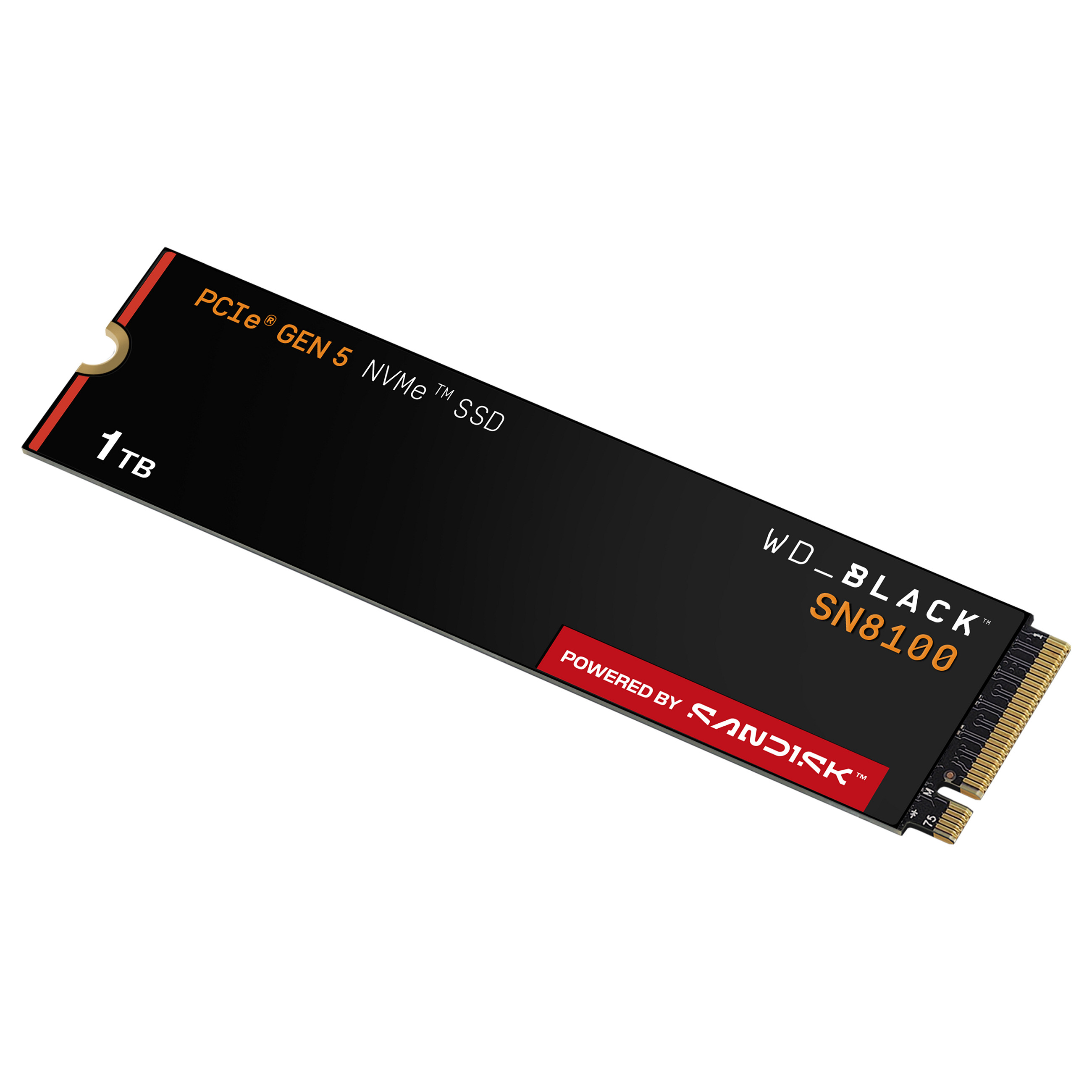 SSD të Brendshme 1TB M.2 WD Black SN8100 NVMe PCIe 4.0 x 4 - 4