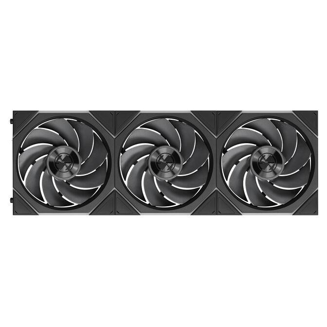 Ftohës për Kasë Lian Li Uni Fan TL FLEX / 120mm / 2300 RPM / PWM / ARGB / Reverse Blade / 3 Copë – Zezë - 5