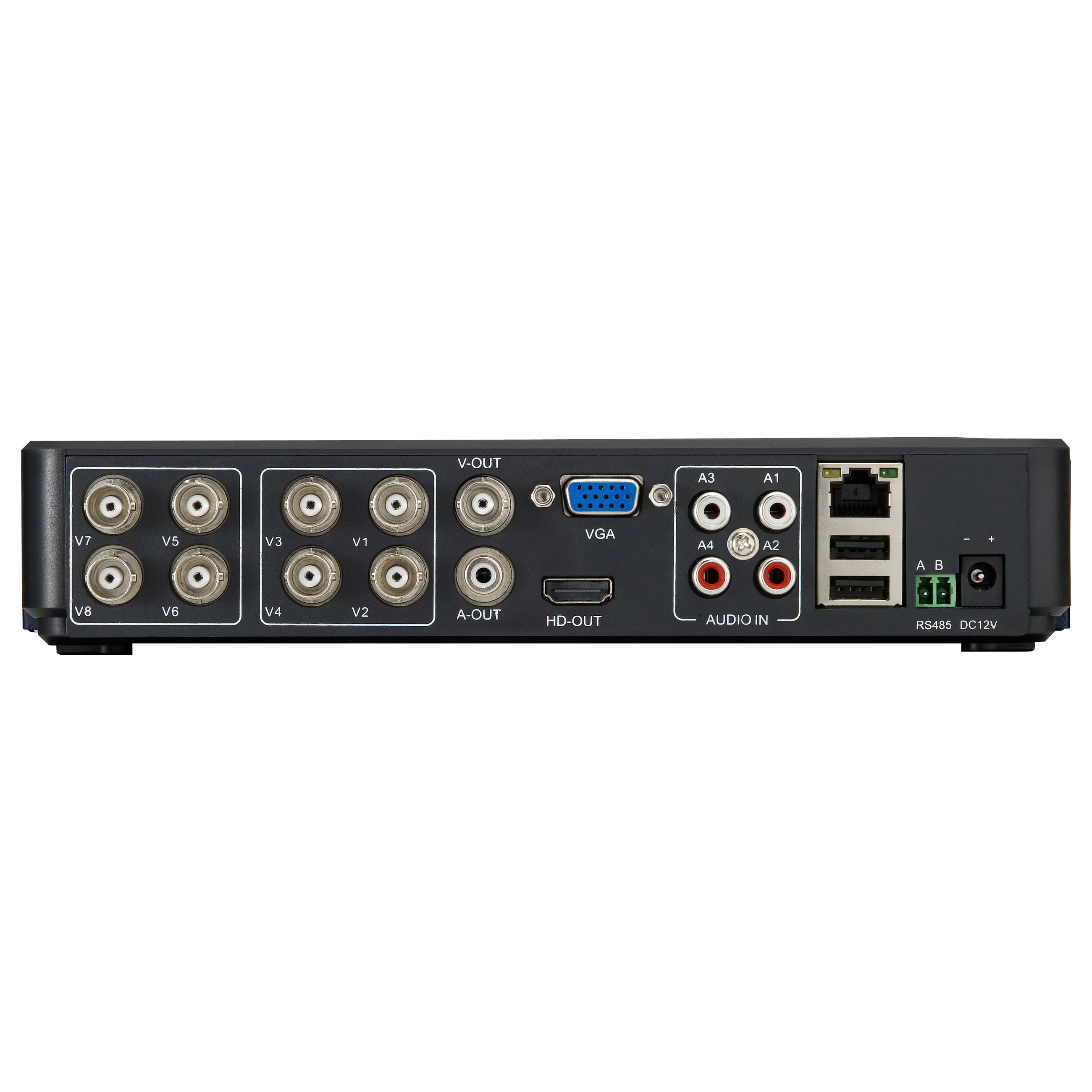 Kit për Kamera Sigurie Analog HD CCTV LevelOne DSK-8001 / 4x Kamera / DVR 8 Kanale / 2MP / BNC / IR 30m / IP66 - 6