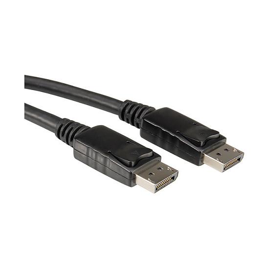 Kabllo DisplayPort ROLINE / DisplayPort 1.1 / 10m - Zezë - 1