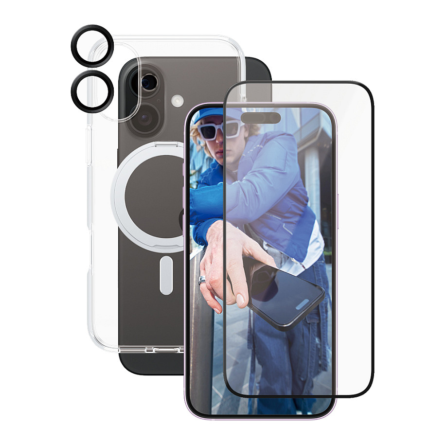 Aksesorë për telefon CARE / Feature 3-in-1 Ceramic / iPhone 16 Plus - 1