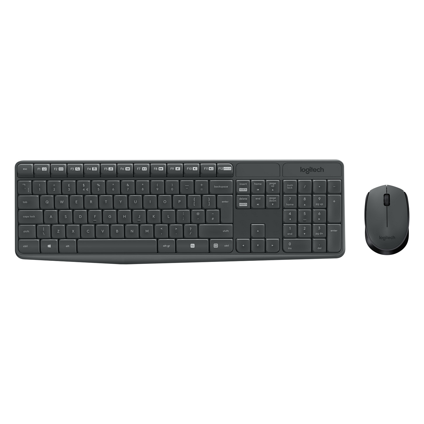 Set Tastierë dhe Maus Logitech MK235 wireless Desktop Combo QWERTZ DE - 3