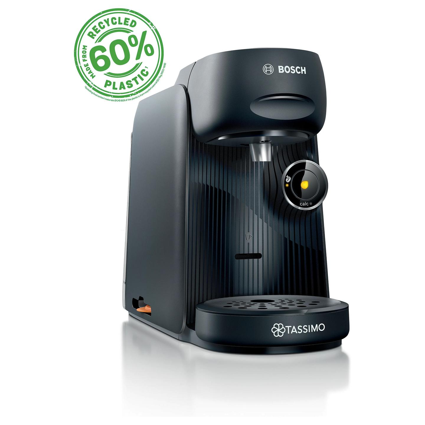 Aparat për Kafe me Kapsula Bosch TASSIMO FINESSE TAS162E, 1400 W, Rezervuar 0.7 L, INTELLIBREW – Zezë