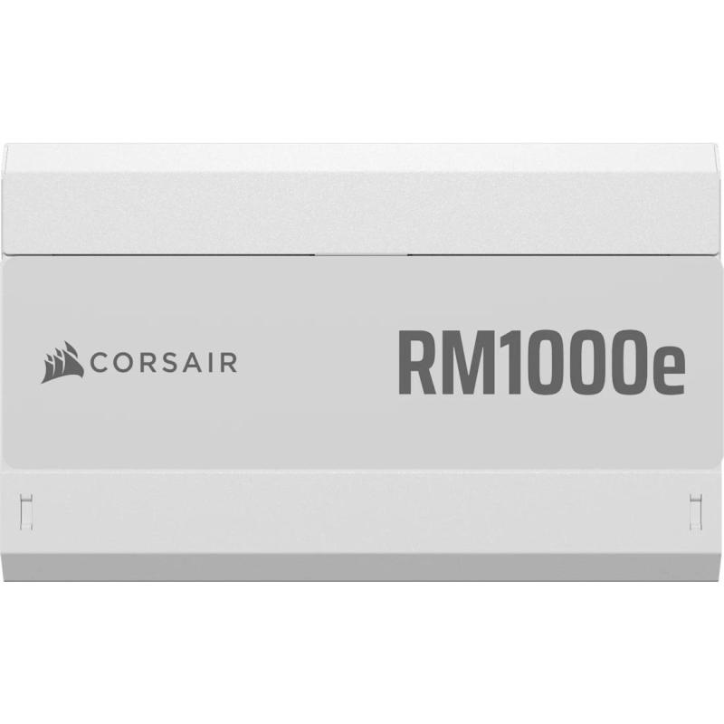 Furnizues Energjie Corsair RMe Series RM1000e / 1000W / Cybenetics Gold / ATX 3.1 / PCIe 5.1 / Fully Modular / 12V-2x6 – Bardhë - 4