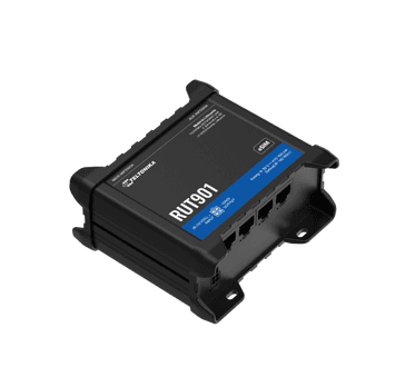 Ruter Industrial Teltonika RUT901, 4G LTE Cat 4, Wi-Fi 4, Dual SIM - Zezë - 3