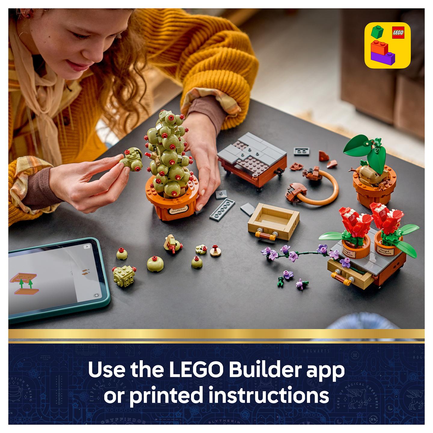LEGO Harry Potter Schloss Hogwarts: Kräuterkunde-Pflanzen - 28