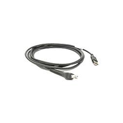Kabllo USB për Lexues Barkodesh Zebra CBA-U01-S07ZAR, USB-A, 2.1 m - Hiri