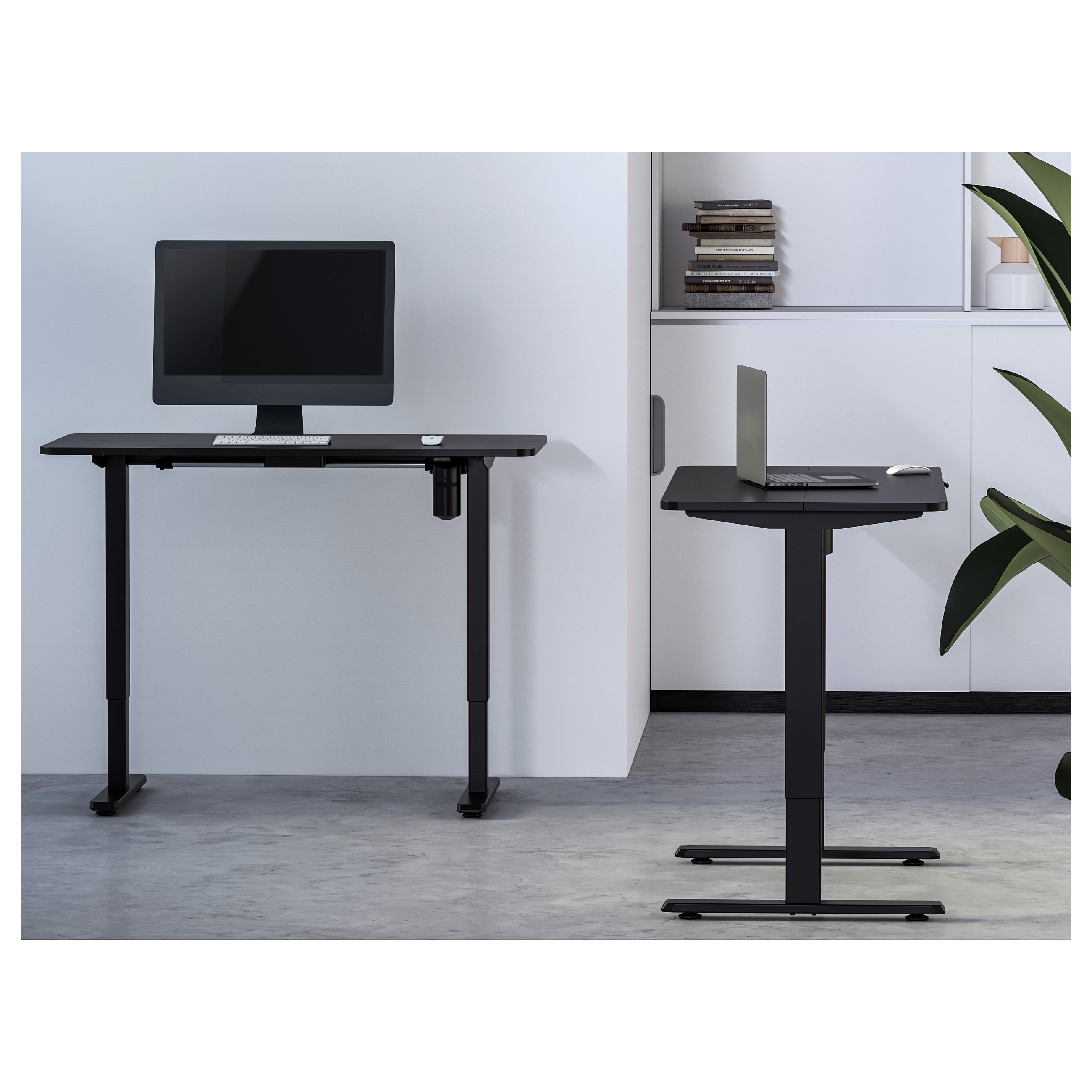Tavolinë Pune Equip ERGO Electric Sit-Stand / 118 x 60 x 120 cm - Zezë - 8