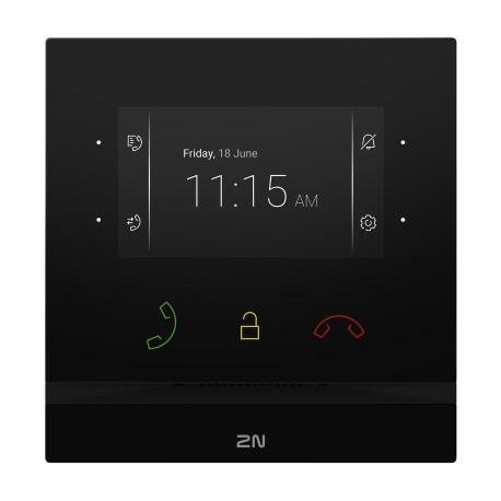 Intercom Video IP 2N Indoor Compact, ekran 4.3" me ngjyra, audio HD, PoE - Zezë