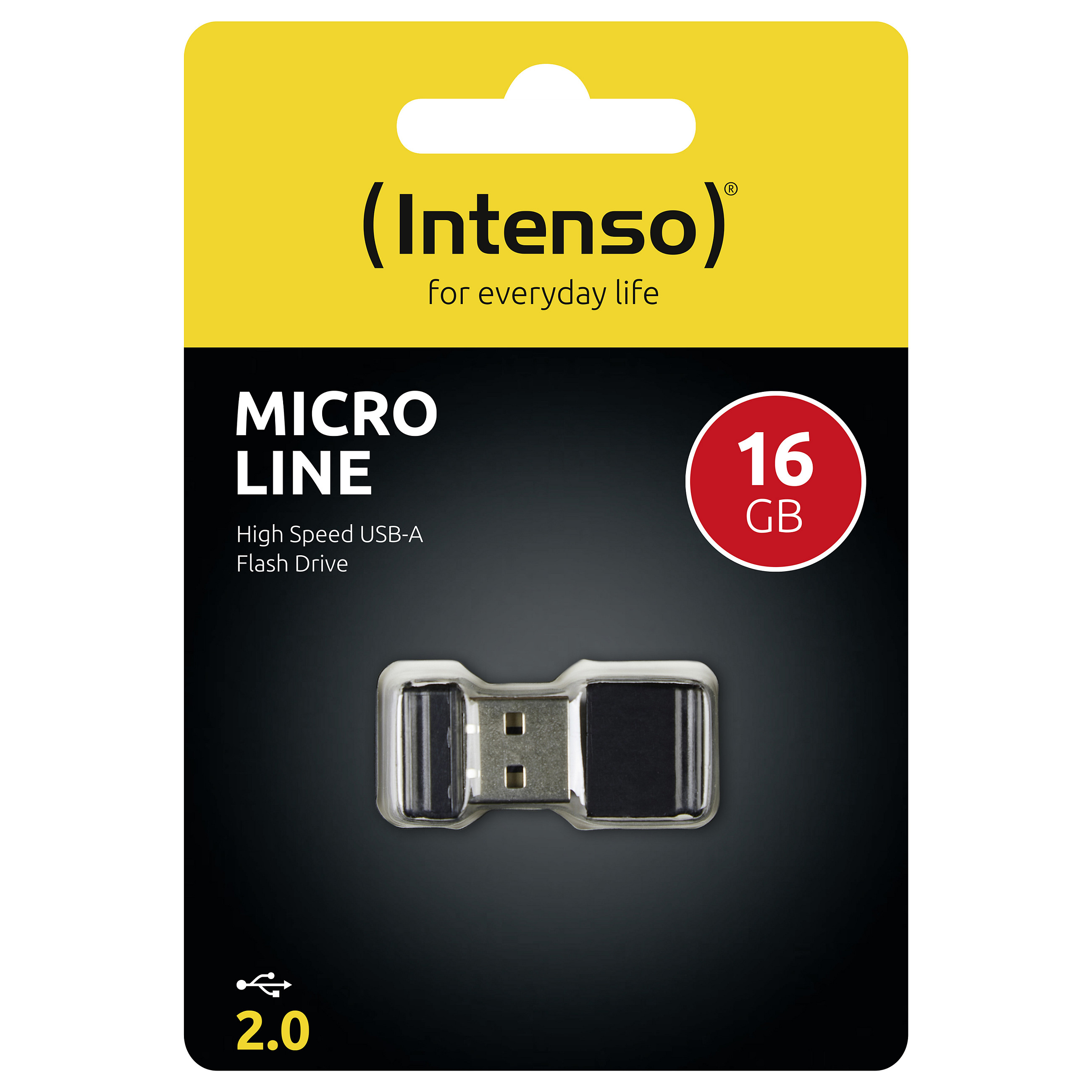 USB Flash Drive Intenso Micro Line / 3502490 / 16GB / USB 2.0 / 16.5MB/s / 6.5MB/s - Zezë - 7