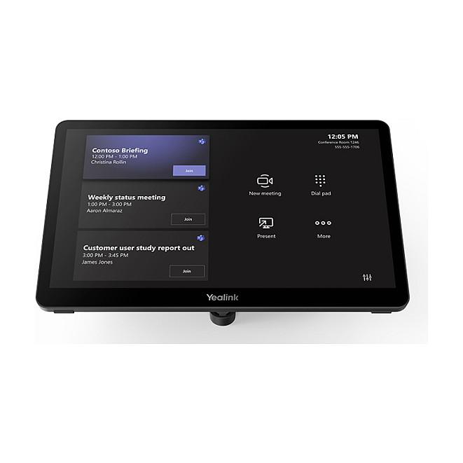 Kontrollues me ekran me prekje Yealink MTouch Plus-MB, 11.6", IPS, Full HD 1920 × 1080, 10 pika prekjeje, Wi-Fi, Bluetooth 5.2 - Zezë