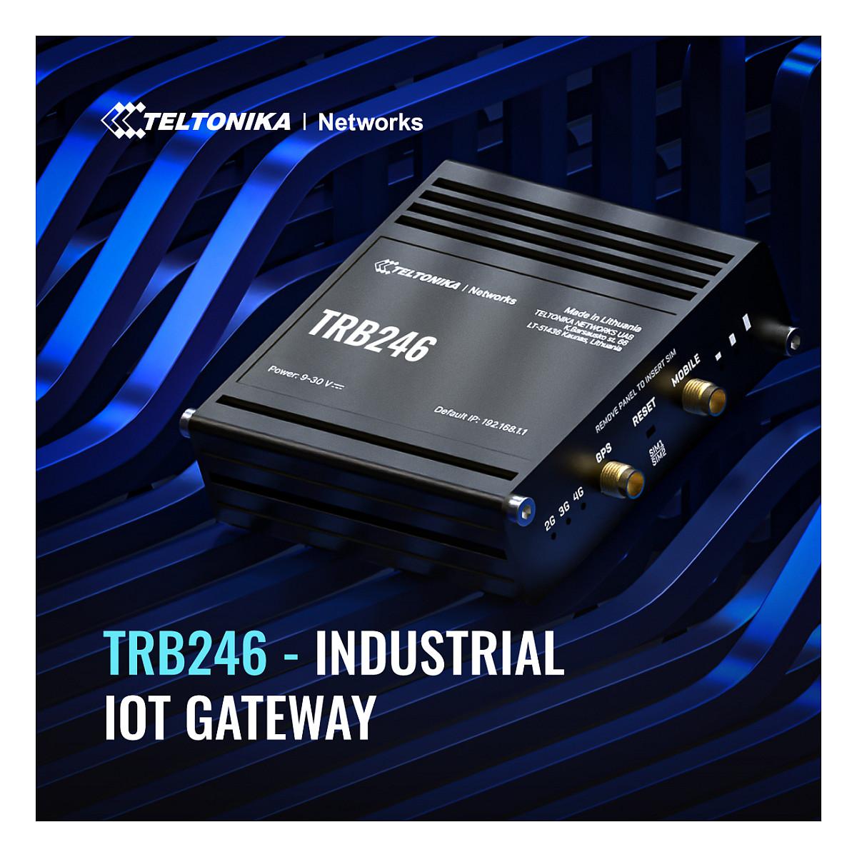 Modem Teltonika TRB246, 4G LTE Cat 4, Dual SIM - Zezë - 9