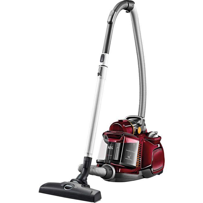 Fshesë me Vakum AEG LX7-2-CR-A / Cyclonic / 750W / 1.4L / 72dB / 9m / Allergy Plus / Silence Pro System – Kuqe