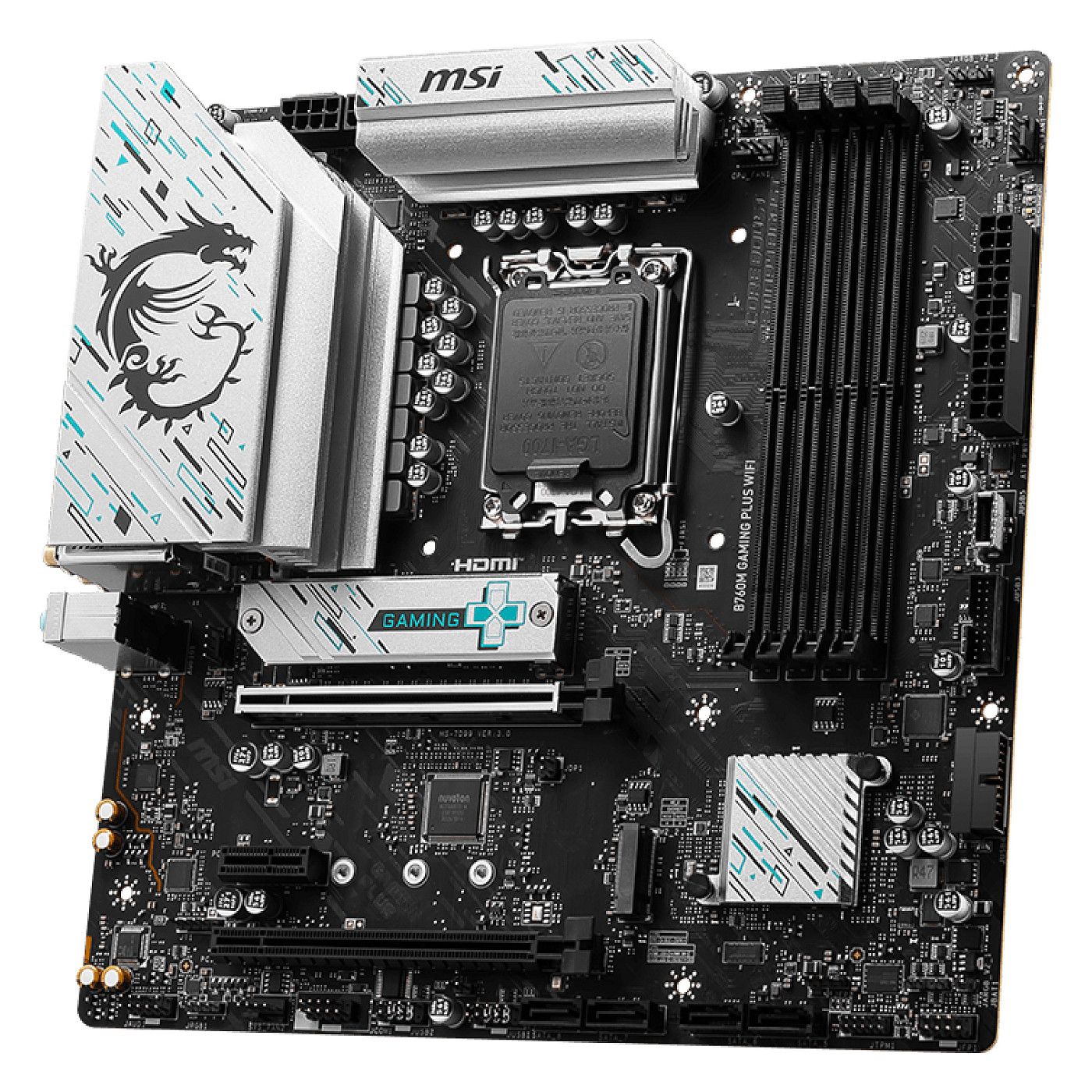 Pllakë Amë MAG B760M Gaming Plus Wifi DDR5 mATX - 3