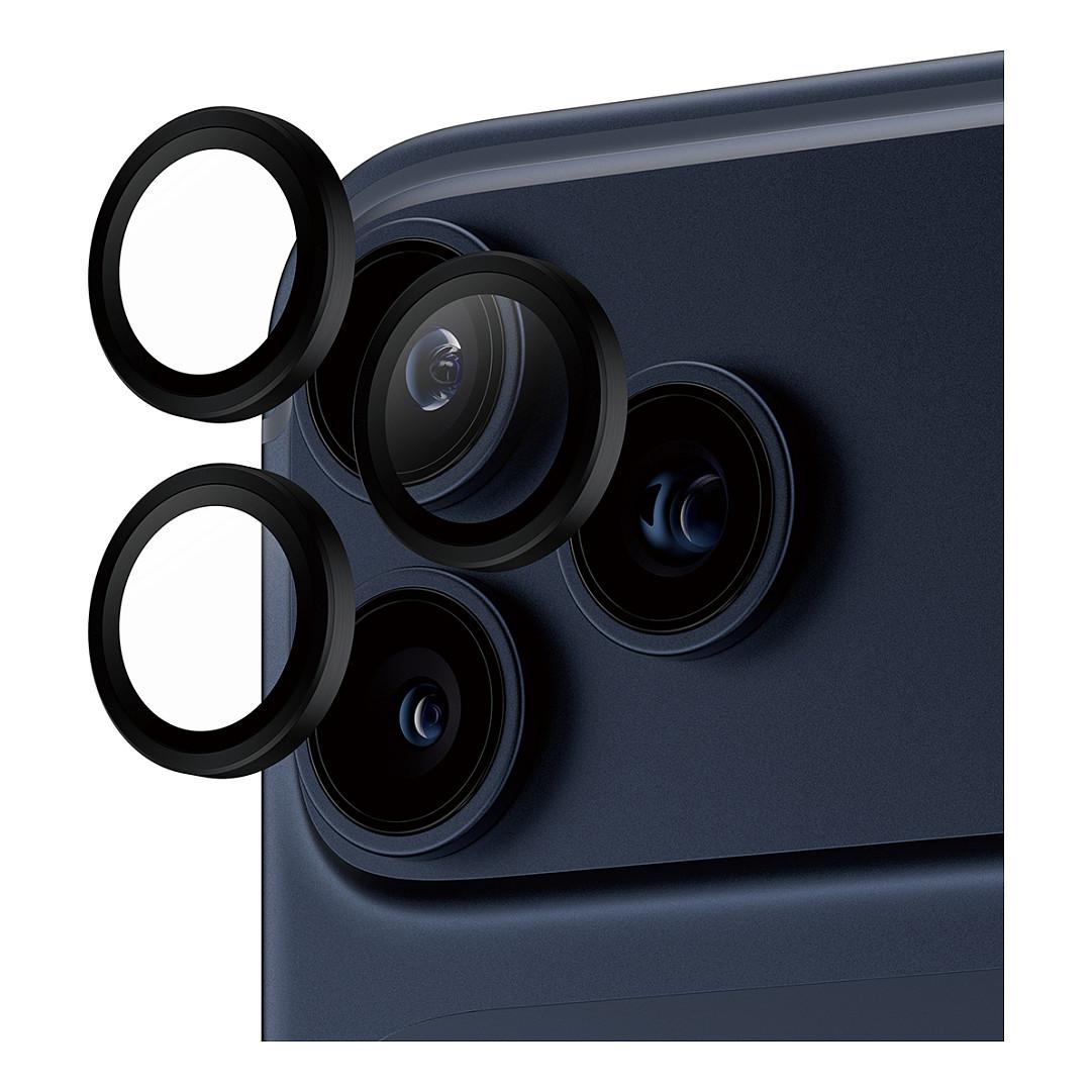 Mbrojtëse për Kamerë PanzerGlass Hoops për iPhone 17 Pro, iPhone 17 Pro Max, iPhone 16 Pro, iPhone 16 Pro Max - Zezë